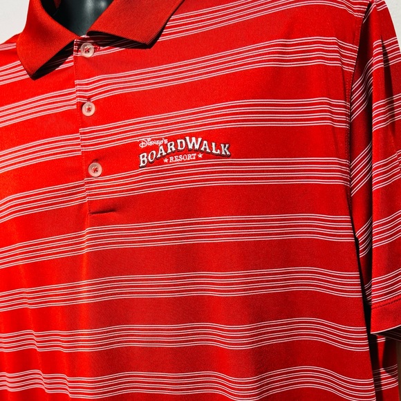 Nike DriFit Tour Performance XL Disney Boardwalk Resort Size XL Red - Picture 2 of 7